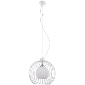 Люстра подвесная для кухни E27 40W WH (BL-106S/1)