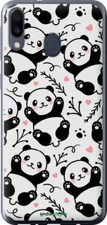 Чохол на Samsung Galaxy M20 Панди "4318t-1660-2448"
