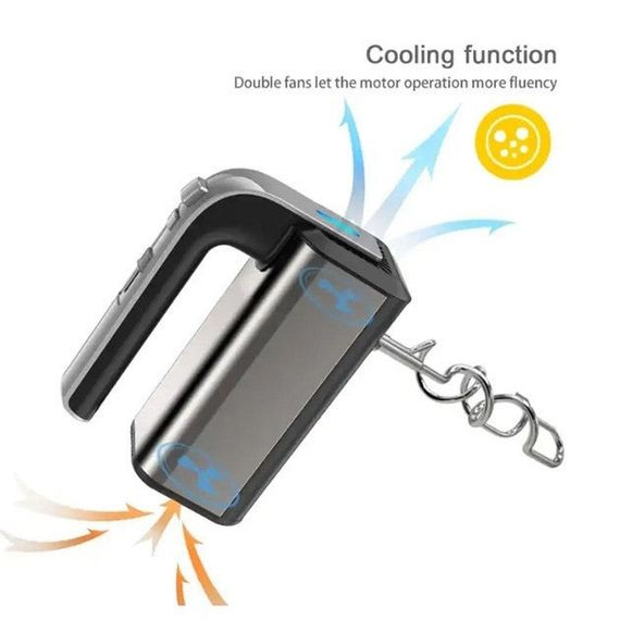 Міксер Domotec R.6664 5 швидкостей, режим Турбо, Міксер електричний 800 Вт | Зображення 3