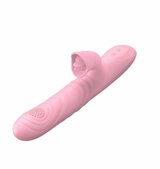 Вибратор - Angelia, USB 3 Functions Of Thrusting, 20 Vibrations Flesh Sex Aura | Зображення 2