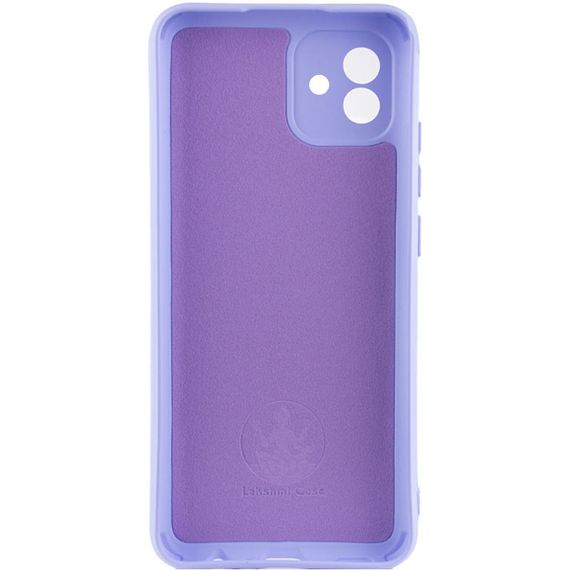 Чохол Silicone Cover Lakshmi Full Camera (A) для Samsung Galaxy A04, Фіолетовий | Зображення 1