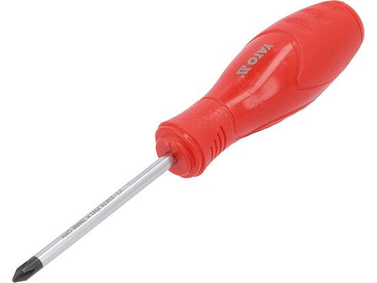 Отвертка крестообразная PH1 75 мм YATO YT-25676