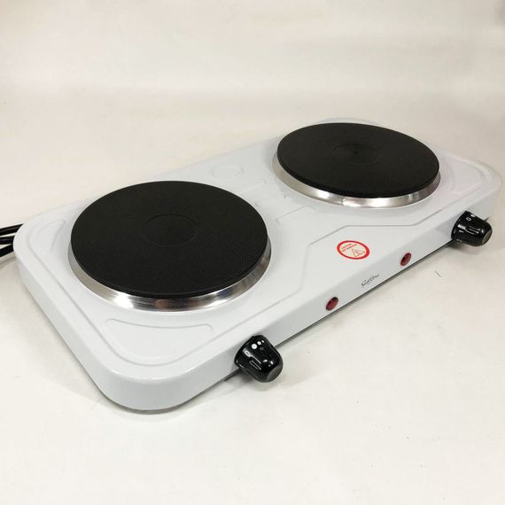 Потужна одноконфорочна електроплита Suntera DP-1925 2000 Вт, Портативна плита електро WQ-97 | Зображення 4