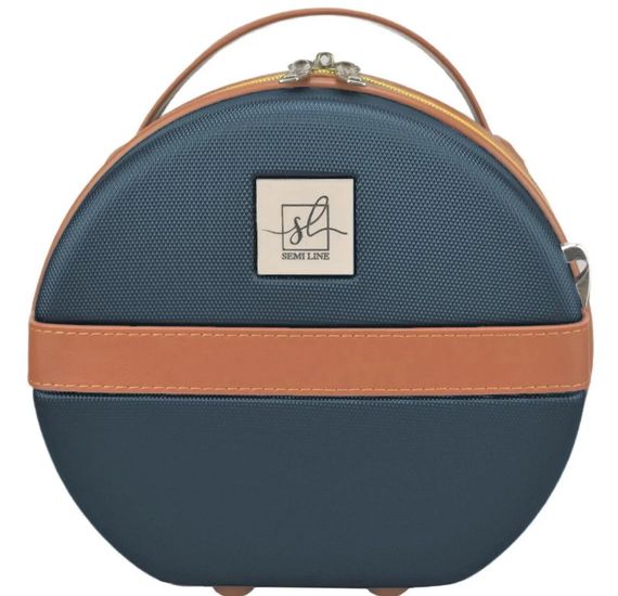 Бьюті-кейс Semi Line 5L Blue/Brown (T5672-1) (DAS302673) | Зображення 4