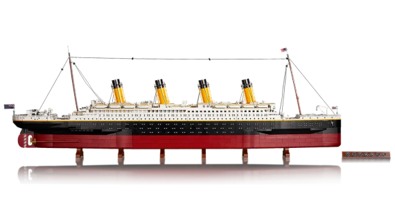 Блочный конструктор Титаник 1.15 метра, 9090PCS | Зображення 7