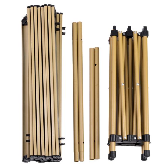 Складаний стіл для пікніків 95 x 55 x 50 см, бежевий | Зображення 5