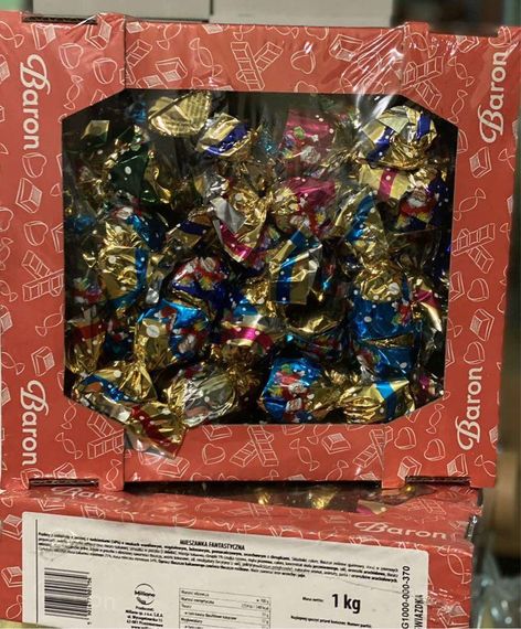 Шоколадные конфеты Baron, 1кг, ассорти  подарок