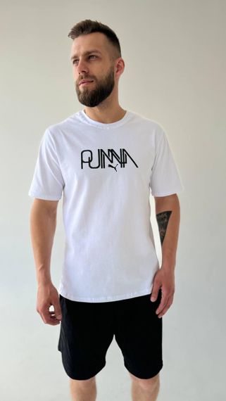 Футболка Puma колір білий | Зображення 5