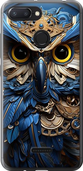 Чехол на Xiaomi Redmi 6 Сова v2 "5649u-1521-17620"