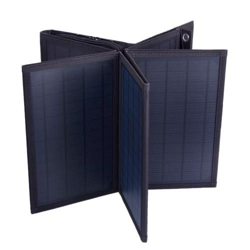 Портативна сонячна панель, складна S60W, 60Вт/18В/3,3А | Зображення 6