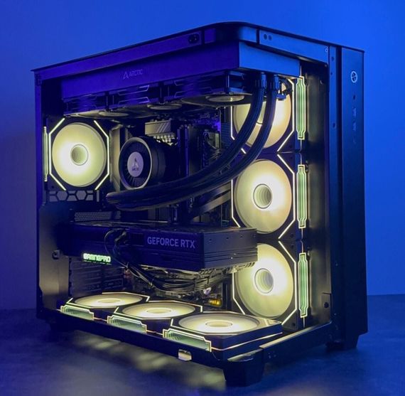 Ігровий ПК GAMING PC Tower / Intel Core i5-14600KF (14 (20) ядер по 3.5 - 5.3 GHz) / 32 GB DDR5 / 1000 GB SSD / nVidia GeForce RTX 3080, 10 GB GDDR6X, 320-bit б/в | Зображення 2