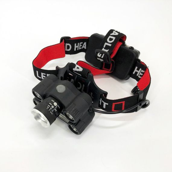 Очень мощный налобный фонарь, Фонарик диодный налобный фонарь с ремешком на голову LD-13 | Зображення 7