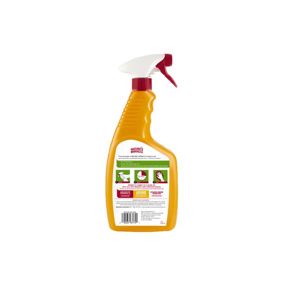 Засіб 8in1 Nature s Miracle Dog Orange Oxy Spray для усунення плям і запахів від собак 709 мл | Зображення 1