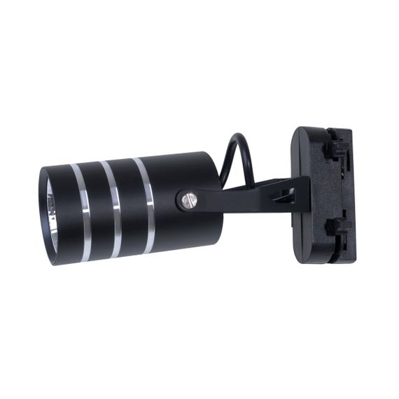 Светильник трековый поворотный LED 423/7W NW BK | Зображення 5