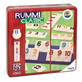 Настольная игра Rummi Classic  (Румми Классический) в металлической коробке УЦЕНКА!