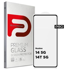 Стекло защитное Armorstandart Pro Realme 14 5G / 14T 5G Black (ARM83563)