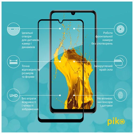 Скло захисне Piko Full Glue ZTE Blade V40 Vita (1283126545702) | Зображення 1