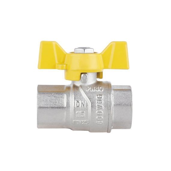 Кран кульовий Thermo Alliance Forte 1/2" ВР для газу (метелик) SF602G15 | Зображення 3