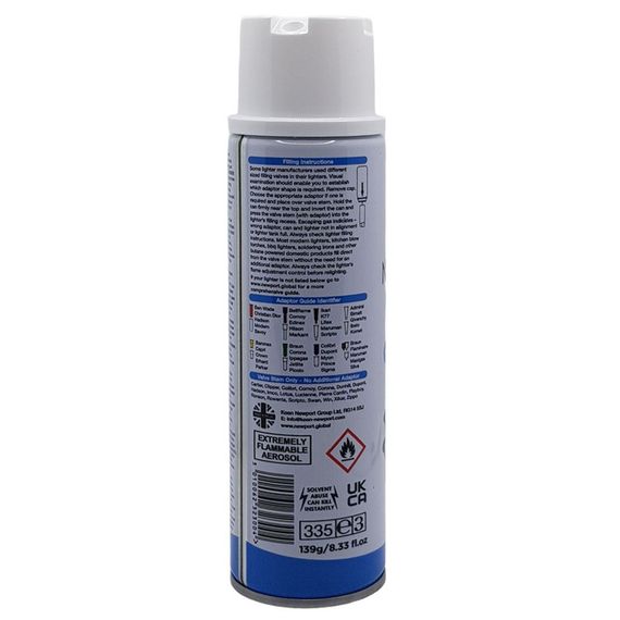 Очищений Газ Для Запальничок Newport 250 ml | Зображення 2