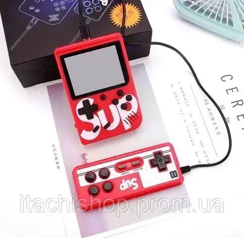 Приставка retro fc sup game box 400 игр dendy с джойстиком | Зображення 1