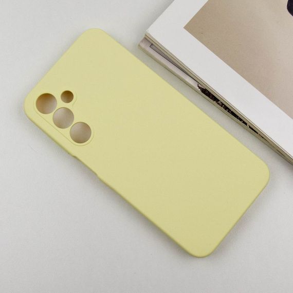 Чохол Silicone Cover Lakshmi Full Camera (AA) для Samsung Galaxy A16 4G/5G Жовтий / Mellow Yellow | Зображення 2