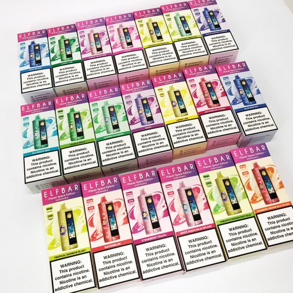 ELF BAR Planet 25000. Кисла Ожина Чорниця (Sour Blackberry Blueberry) | Зображення 8