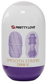 Мастурбатор яйце Pretty Love - Smooth Stripes Cupid-X, BI-014931-3 Sex Aura