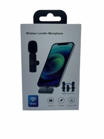 Бездротовий Bluetooth-мікрофон BHD для Android — з шумопоглинанням, радіусом до 20 м, петличка для блогерів