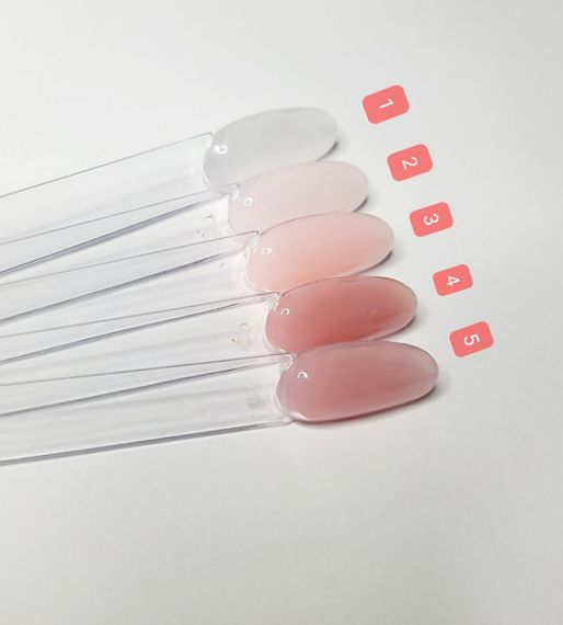 Полігель Bee Nails №02 (фіолетово-молочний) в тюбику 30мл | Зображення 2