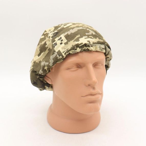 Кавер чохол на каску на резинці, Піксель / Тактичний кавер на шолом для ЗСУ | Зображення 5