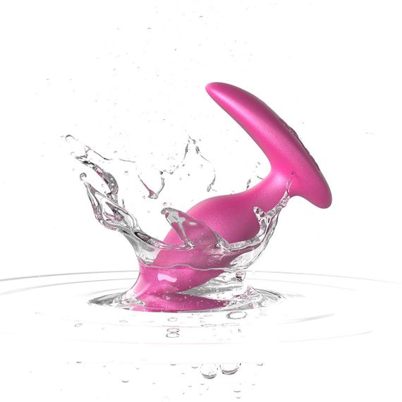 Анальна смарт-вібропробка We-Vibe Ditto+ Cosmic Pink з пультом ДК | Зображення 4