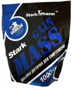 Гейнер Stark Pharm Gain Mass (16% белка) 1000g (Vanilla)