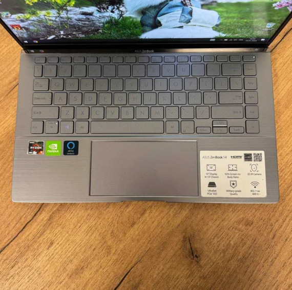 Ноутбук Asus Zenbook Q407IQ Ryzen 5 4500U 8Gb SSD 256Gb Nvidia MX350 Б/В | Зображення 3