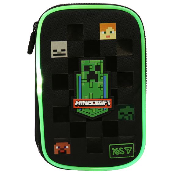 Пенал м'який із LED YES PH-35 Minecraft Reality 533778 4х16х24 см | Зображення 9