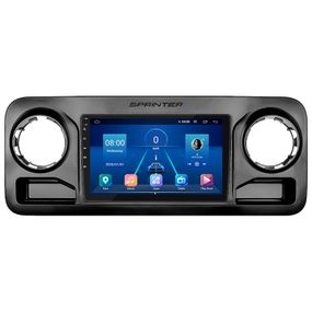 Штатна магнітола Lesko для Mercedes-Benz Sprinter III (W907/910) 2018-н.в. 10" 4/64Gb 4G Wi-Fi GPS Top