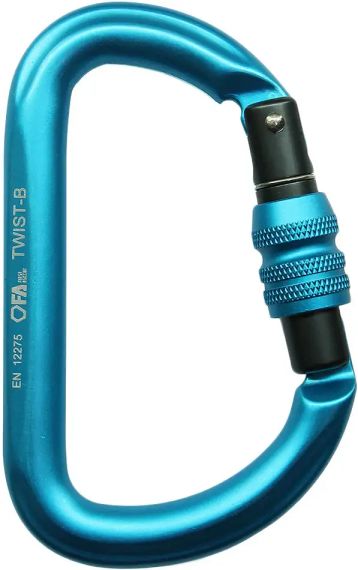 Карабін First Ascent Twist B. Light blue