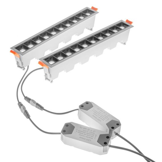 Світильник точковий HDL-DT 200/10*2W