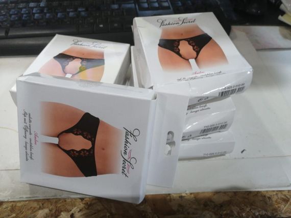 Трусики Fashion Secret Ambre Black (м'ята упаковка!!!) sexstyle | Зображення 1