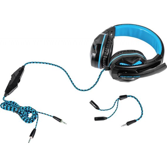 Навушники Gemix W-360 black-blue | Зображення 3