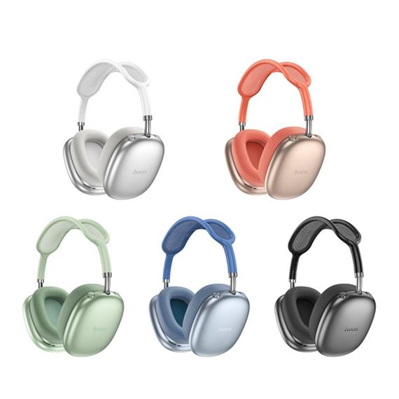 Бездротові навушники HOCO W55 Pleasing BT headphones Sky Blue | Зображення 2