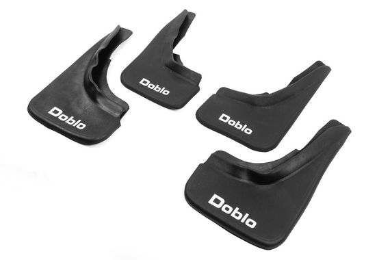 Брызговики (Турция) Полный комплект для Fiat Doblo III 2010-2022 гг. | Зображення 5