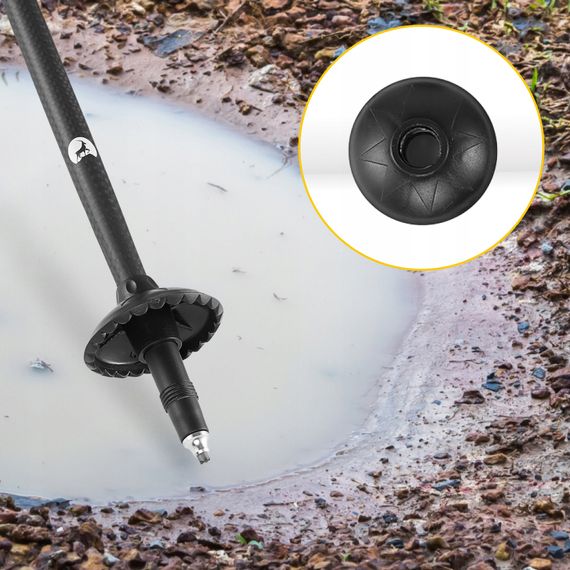 Трекінгові палиці Mountain Goat Active 38-130 см Black (P-5905973404679) | Зображення 2