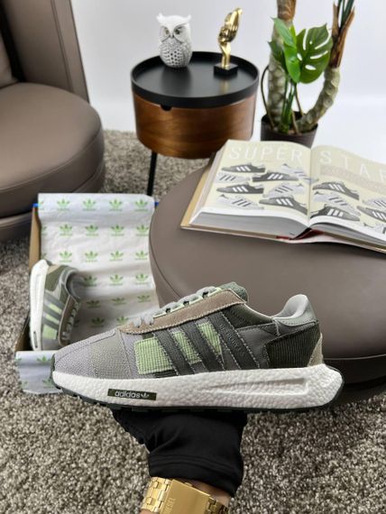 Чоловічі кросівки Retropy E5 Texture White Grey Green 43 27 | Зображення 5