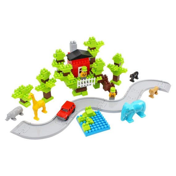 Детский набор конструктора "Дом на дереве" 1119TXK 160 деталей | Зображення 5