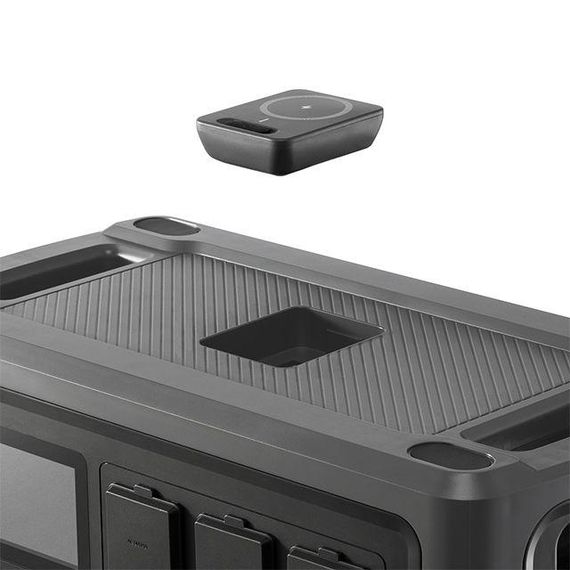 Станція зарядна портативна 2.4 кВт, 2048 Втг, LiFeP04, бездротова зарядка, знімний повербанк, STORM INTERTOOL | Зображення 6