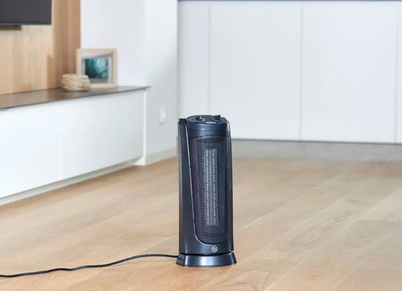 Тепловентилятор BLACK+DECKER 2,0 кВт, площа обігріву 20 кв.м., Підлоговий, Чорний (BXSH2002E) | Зображення 6