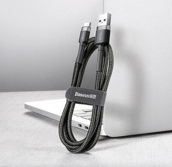 Кабель Baseus Quick Charge 3.0 USB Type C 3 А 2 метри | Зображення 3