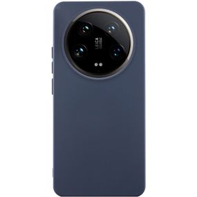 Чехол Silicone Cover Lakshmi (AAA) для Xiaomi 14 Ultra Темно-синий / Midnight blue