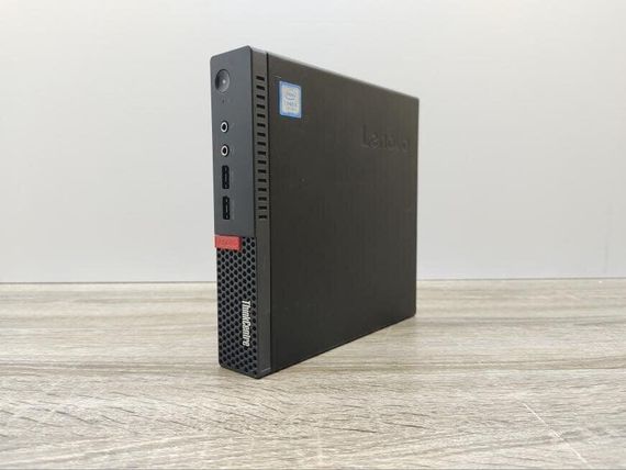 Неттоп Lenovo ThinkCentre M710q Tiny USFF / Intel Core i5-7400T (4 ядра по 2.4 - 3.0 GHz) / 8 GB DDR4 / 240 GB SSD / Intel HD Graphics 630 / Блок питания б/у | Зображення 3