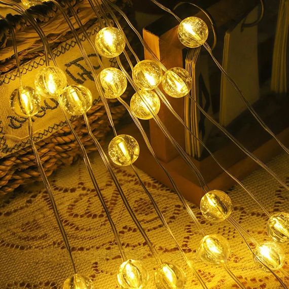 Гірлянда-штора Кульки LED XPRO 3x0,8 м (234575796_399) | Зображення 1